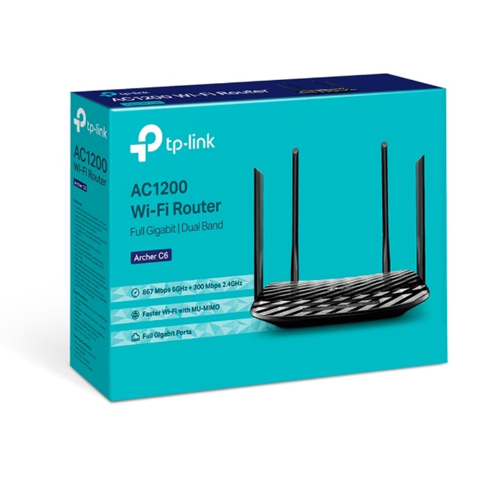 TP-Link ARCHER C6 AC1200Mesh Wireless MU-MIMO WiFiGigabit Router slika 2