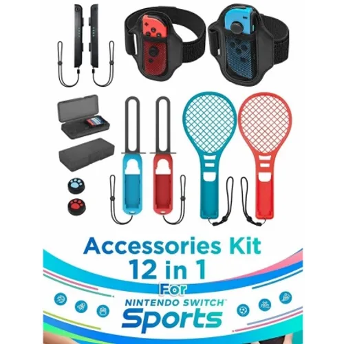 iPega Accessories Kit For Nintendo Switch 12in1 PG-SW102 slika 1