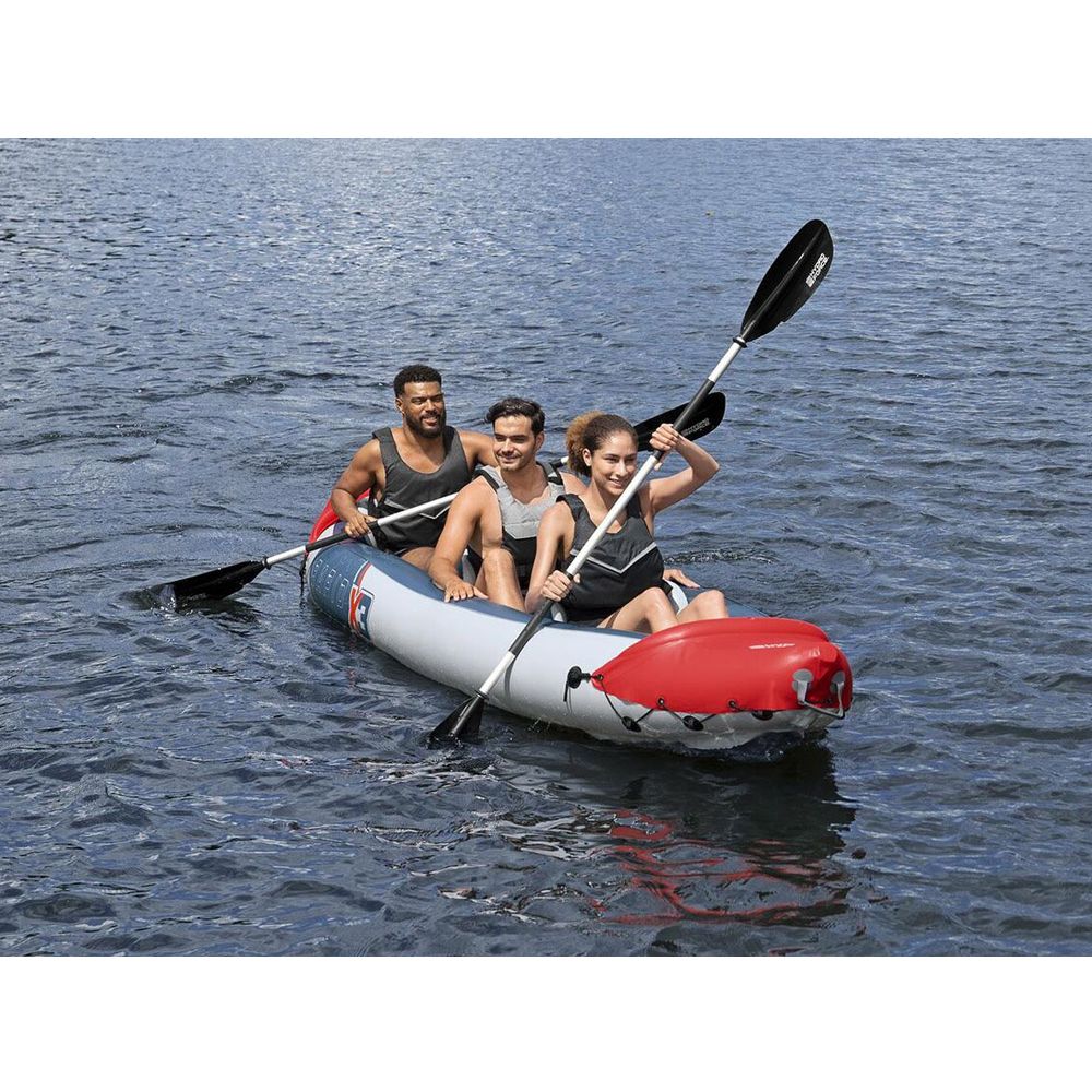 Bestway Kajak Rapid X3 na napuhavanje za 3 osobe + torba za vesla 381x100 cm 65132 slika 8