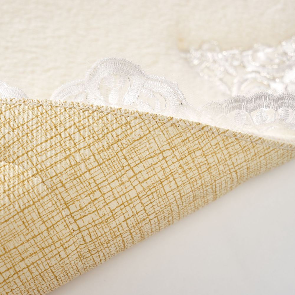 Set Kupatilskih Tepiha Zara - Krem (2 Komada) slika 4