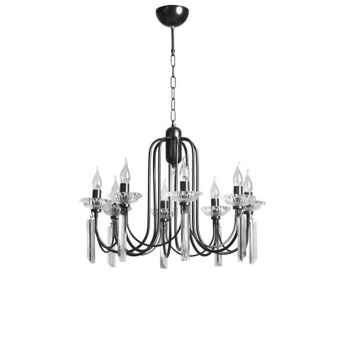 Kontes 8751-2 Black Chandelier slika 2