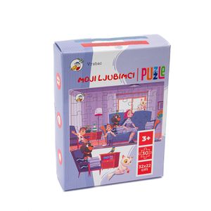 Vrabac Chippy puzle Moji ljubimci, 30 dijelova