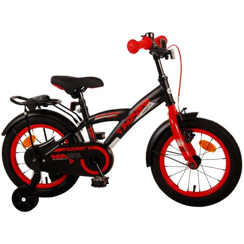 Volare dječji bicikl Thombike 14" crno-crveni slika 2