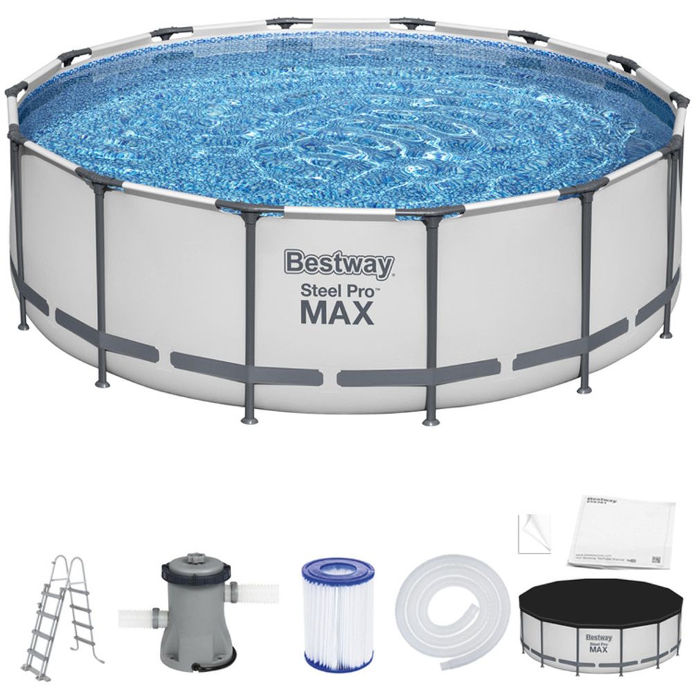 Bestway montažni bazen 427x122cm 5612x slika 2