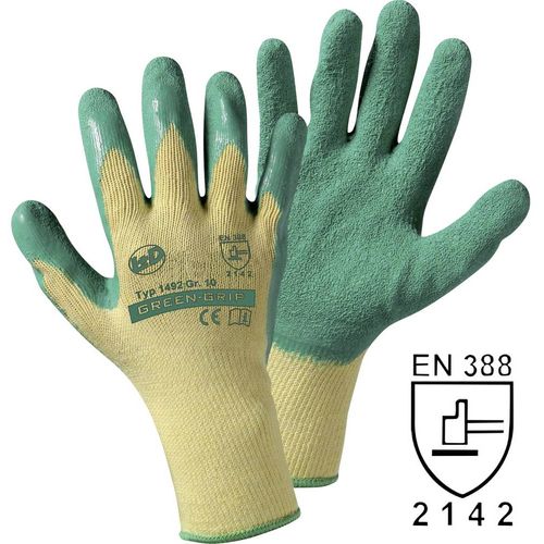 L+D Green grip 1492SB-10 poliester rukavice za vrtlarstvo Veličina (Rukavice): 10, XL EN 388 CAT II 1 Par slika 1