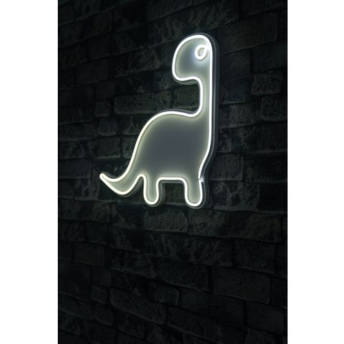 Wallity Ukrasna plastična LED rasvjeta, Dino the Dinosaur - White slika 10