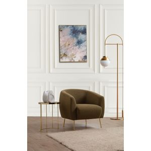Eses Green - Elegantna Zelena Fotelja s Naslonom za Krila