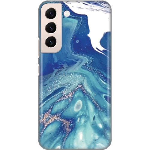 Torbica Silikonska Print za Samsung S901B Galaxy S22 Blue Marble slika 1