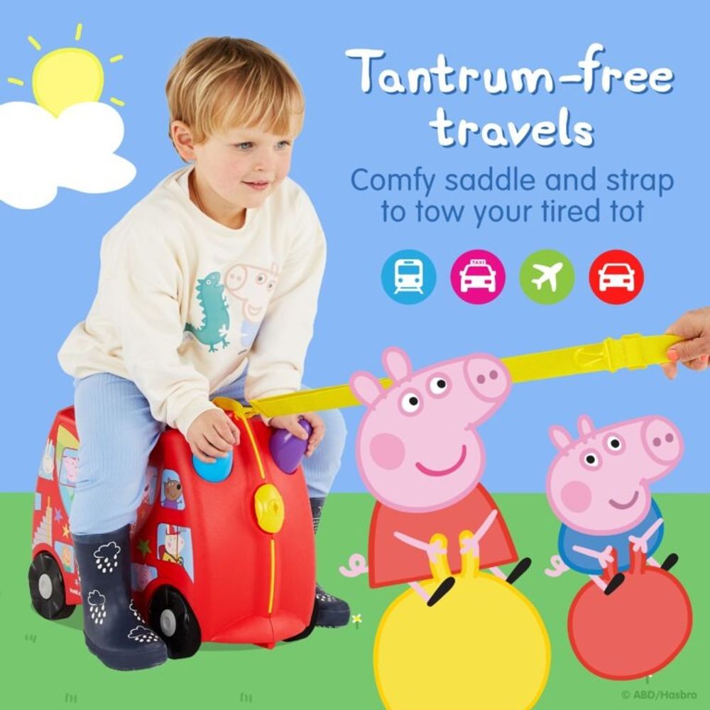 Trunki Dječiji kofer Peppa Pig Party Bus 3u1 slika 3
