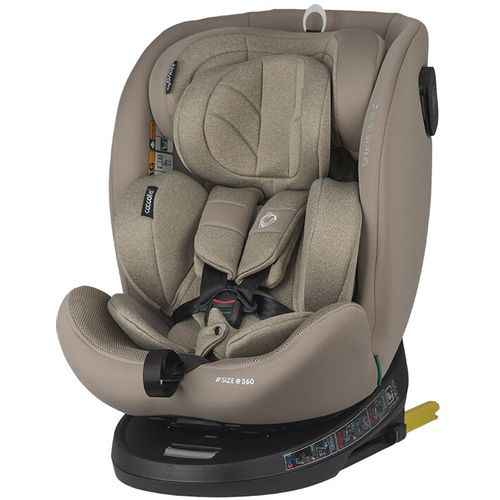 Coccolle® Autosjedalica Nova iSize 360° 40-150cm Isofix, Sand Beige slika 1