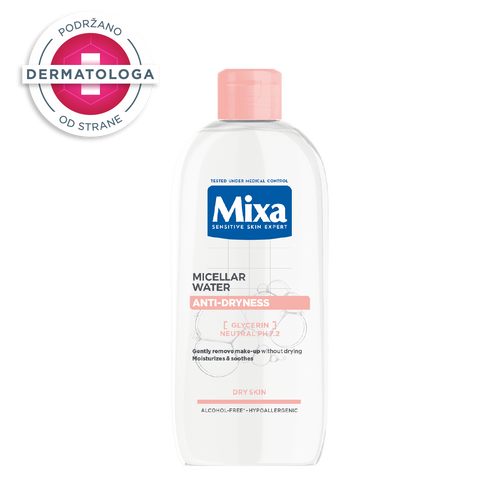 Mixa Anti-Dryness micelarna voda 400ml slika 1