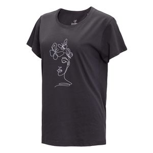 GRAPHIC CURVY FIT T-shirt - CRNA