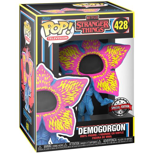 Ekskluzivna POP figura Stranger Things: Demogorgon s Otvorenim Licem - Black Light slika 2