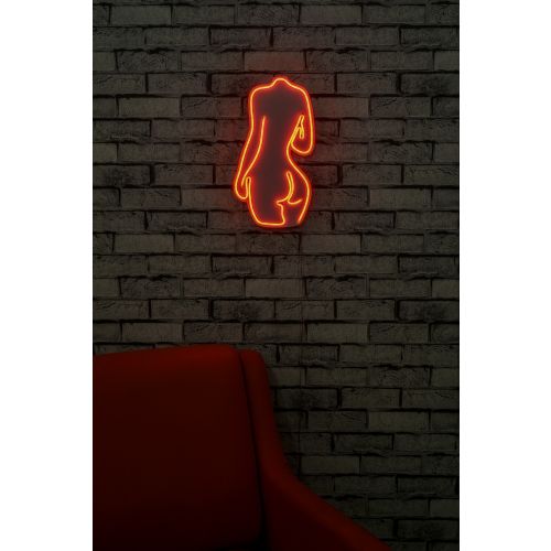 Wallity Ukrasna plastična LED rasvjeta, Sexy Woman - Red slika 3