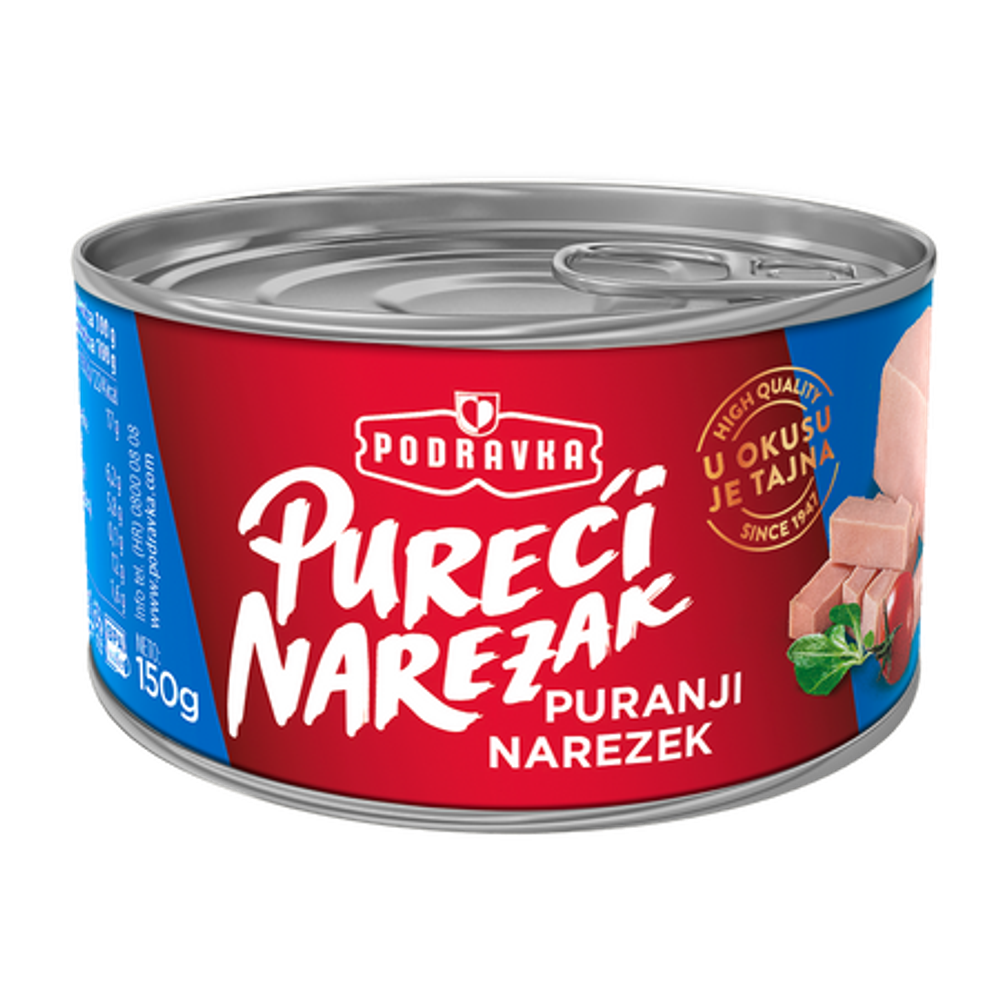 Podravka Pureći narezak 150g slika 1