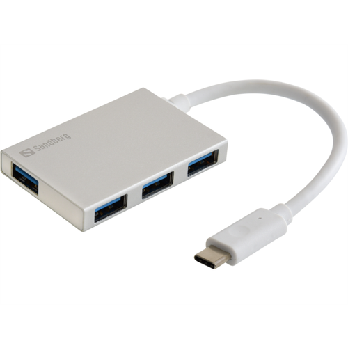 Sandberg USB-C na 4xUSB 3.0 hub pretvarač slika 1