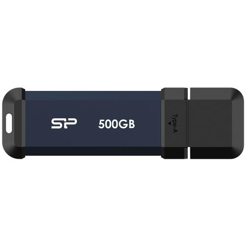 Silicon Power 500GB USB Flash Drive, USB3.2 Gen.2, Marvel Xtreme M80, Read up to 600 MB/s, Write up to 500MB/s, Blue SP500GBUF3S60VPB slika 1