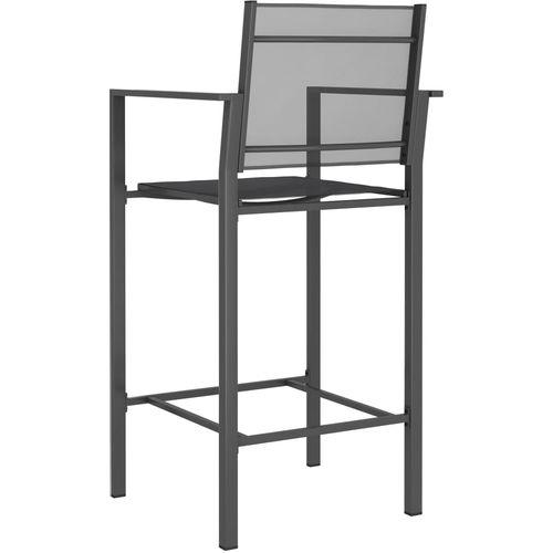 Barske stolice od tekstilena 2 kom antracit slika 11