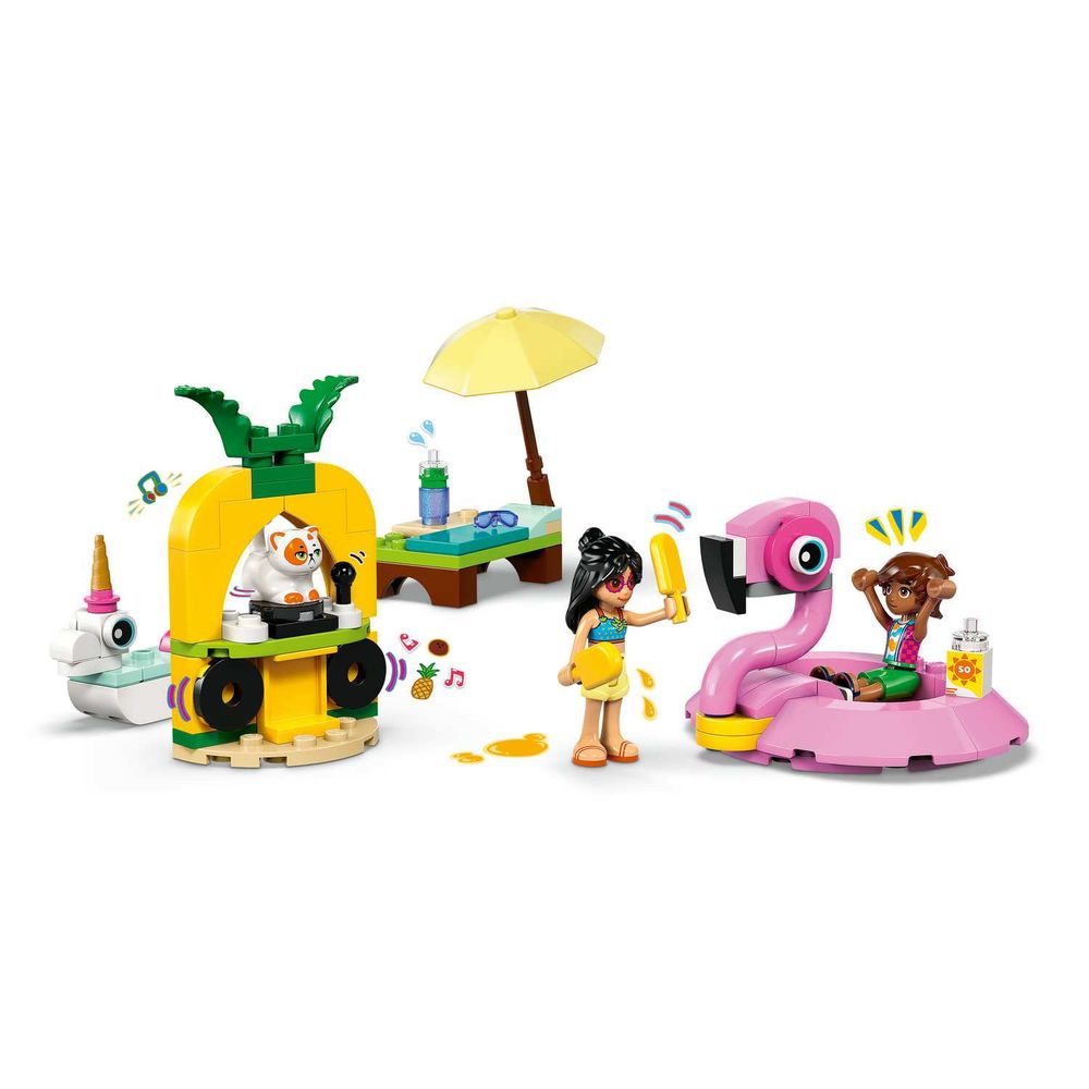 LEGO 42658 Unicorn & Flamingo Pool Party slika 3