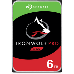 SEAGATE Ironwolf Pro NAS HDD 6TB 3.5'' SATA 7200 RPM