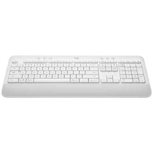 Logitech K650 Signature Keyboard Off-White, US slika 2