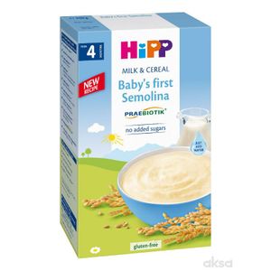 Hipp mlečna instant kaša bebin prvi griz 250gr 4M+