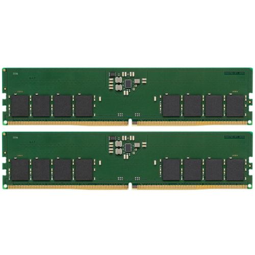 Memorija KINGSTON KVR48U40BS8K2-32 32GB(16GBX2) DIMM DDR5 4800MHz crna slika 1