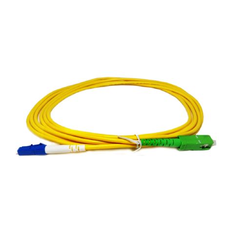 Extralink Patchcord SC/APC-LC/UPC SM G.652D Simplex 3.0m slika 1