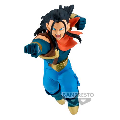 Dragon Ball GT Super 17 vs SSGSS Gogeta Match Makers figure 9cm slika 1