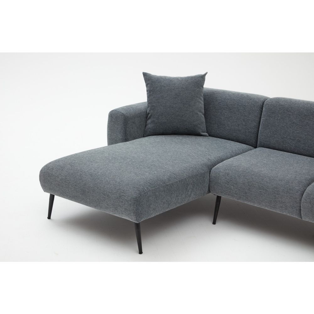 Ugaona Sofa 'Side Right' - Antracit Boja slika 7
