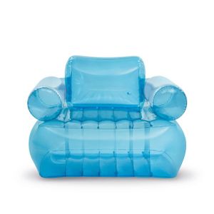 Intex fotelja na naduvavanje prozirna 109 x 107 x 79 cm 66502NP