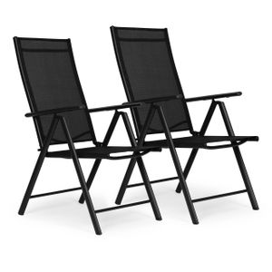 ModernHome set od 2 stolice - crni