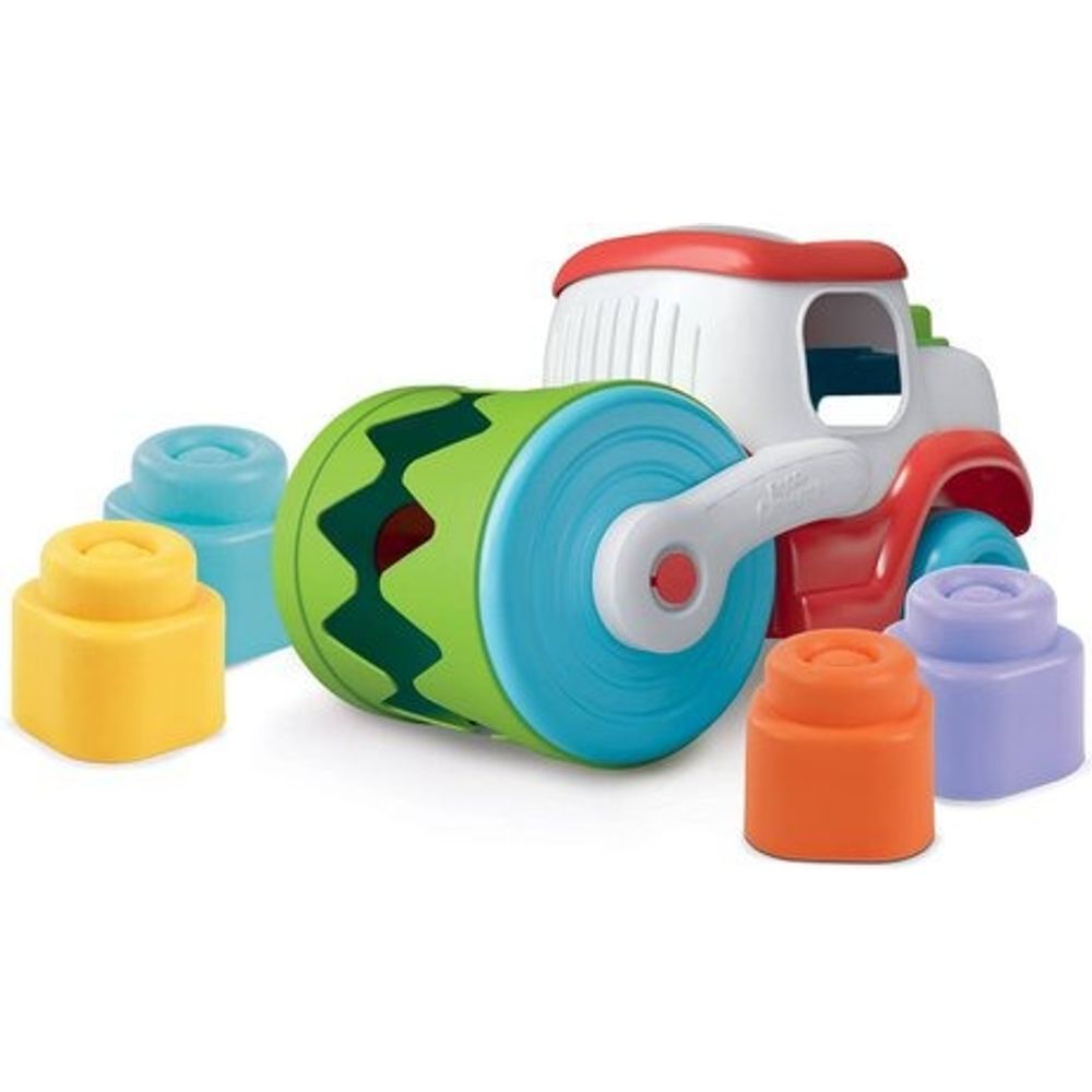 Clementoni Didaktička igračka CL17495 Soft Clammy Sensory Road Roller slika 1