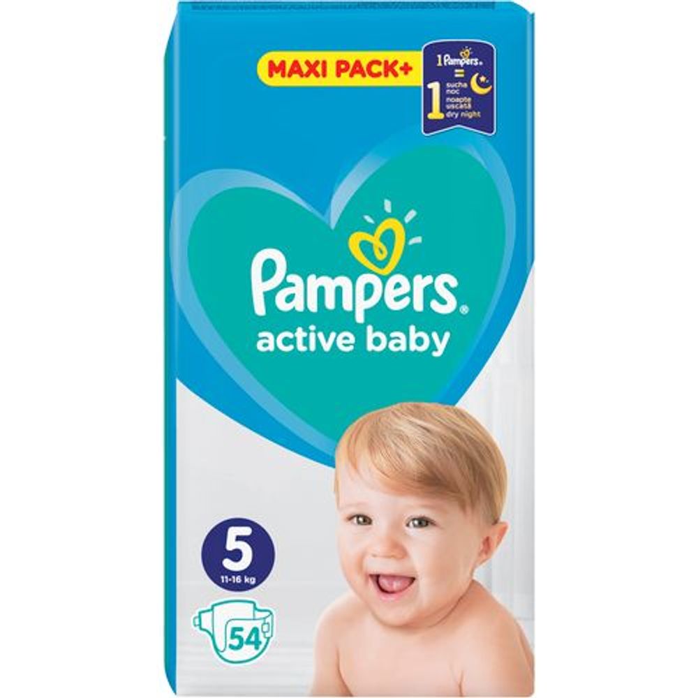 Pampers Active Baby pelene maxi pack slika 4