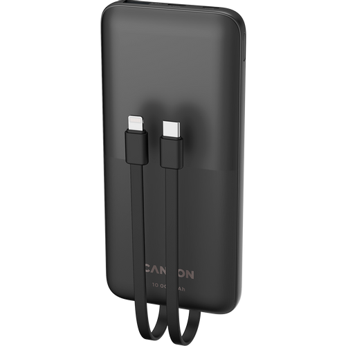 CANYON PB-1010, Power bank 10000mAh Li-pol battery with 2pcs Build-in Cable, Input: TYPE-C: 5V3A/9V2A 18WMicro USB: 5V2A/9V2A 18W Output: TYPE-C: 5V3A/9V2.2A 20WUSB-A: 4.5V5A ,5V4.5A, 5V3A,9V2A ,12V1.5A 22.5WTYPE-C cable: 4.5V5A ,5V4.5A, 5V3A, slika 4