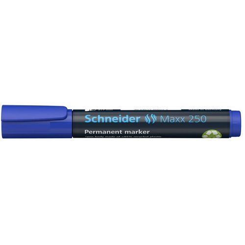 Flomaster Schneider, permanent marker, Maxx 250, 2-7 mm, plavi slika 3