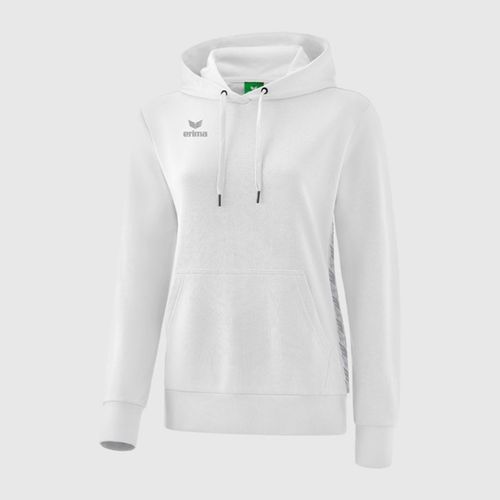 Ženska Hoodie Erima Essential Team Bijela/Siva slika 1