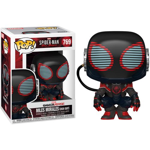 POP figure Marvel Spiderman Miles Morales 2020 Suit slika 1