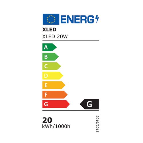 XLED 20W LED reflektor 6500K,1600Lm,AC220-240V slika 2