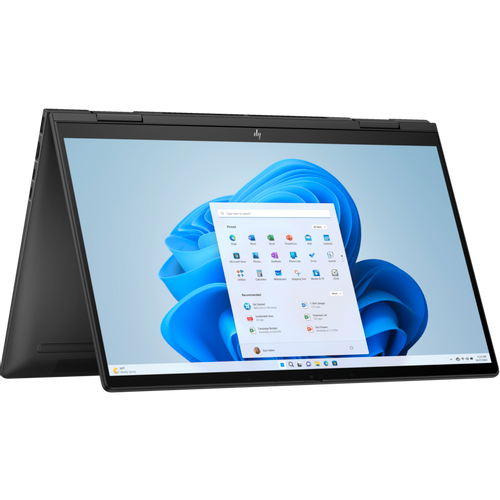 HP consumer 91Y20EA HP Envy x360 Convertible 15-fh0005nn, AMD Ryzen 7 7730U, 16GB RAM onboard, 1TB PCIe NVMe M.2 SSD, 15.6" UWVA FHD 1920x1080 multitouch, AMD Radeon Graphics, Backlit, 2 USB-C 3.2, 2 USB-A 3.2, 1 HDMI 2.1, BT 5.3, Win11Home, US, Nightfall black aluminum, 2yw slika 3