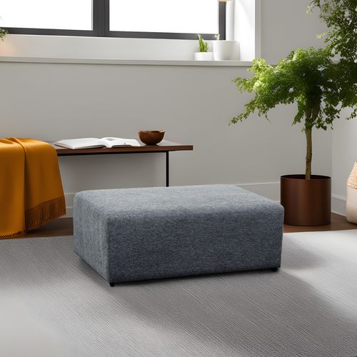 Linden - Grey Grey Pouffe slika 1