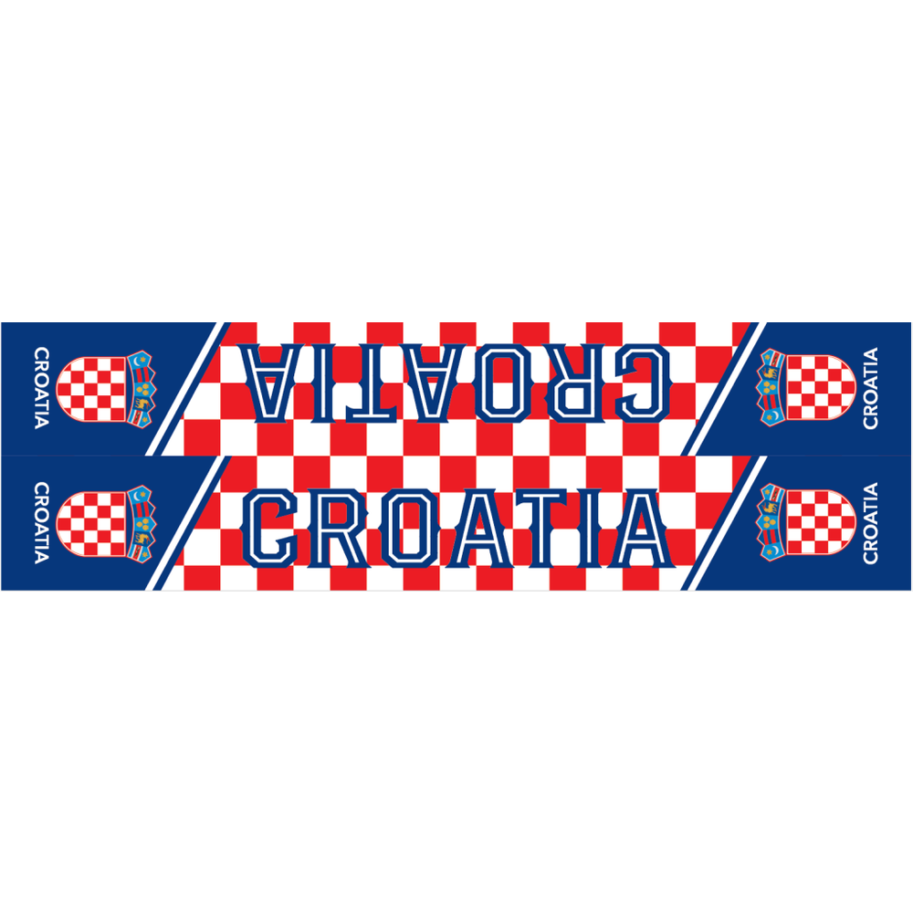 Navijački šal Croatia slika 1
