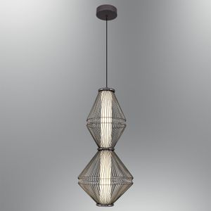 Plafonska Luster 3224-2-24 Platinum