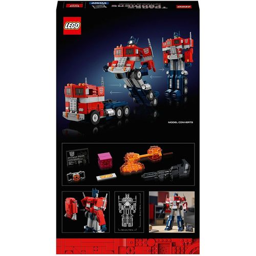 Igra Gradnje Lego Icons 10302 Optimus Prime Transformers slika 6