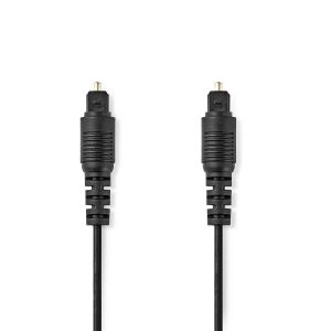 Kabel NEDIS CAGL25000BK50, optički audio Toslink (M) na Toslink (M), 5m