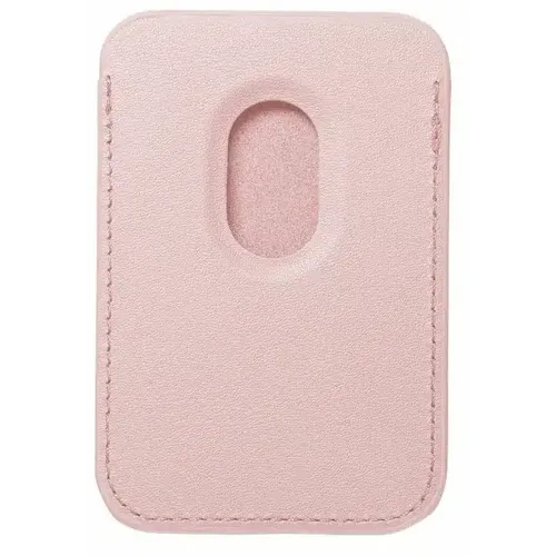 Kožni magnetski novčanik Mag Wallet svijetlo ružičaste boje slika 4