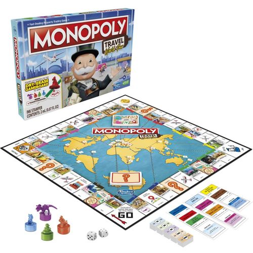 Društvena igra Hasbro Monopoly - World Tour  slika 2