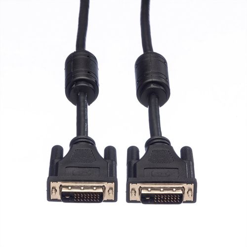 Secomp Roline DVI Cable, DVI (24+1), Dual Link, M/M, 20.0m slika 3