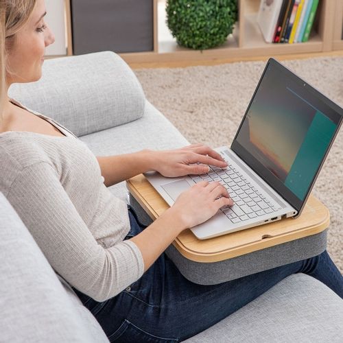 Prijenosni radni stol Larage / Stol za laptop sa spremnikom InnovaGoods slika 5
