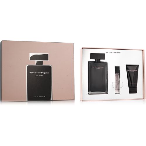 Narciso Rodriguez For Her EDT 100 ml + EDT MINI 10 ml + BL 50 ml (woman) slika 1